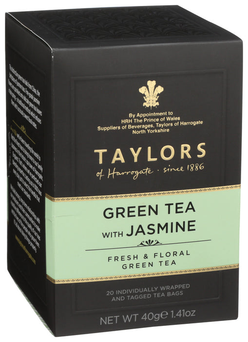 Taylors Of Harrogate  Green Tea With Jasmine   20 Bag