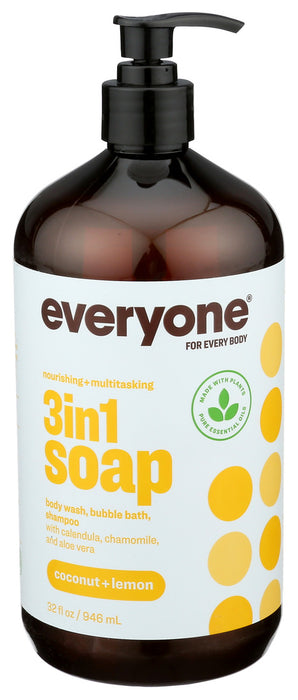 Everyone  Liquid Soap Coconut And Lemon  1 Each  32 Oz