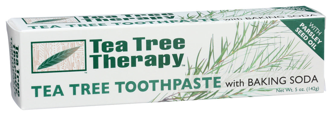 Tea Tree Therapy  Toothpaste Tea Tree With Baking Soda  1 Each  5 Oz