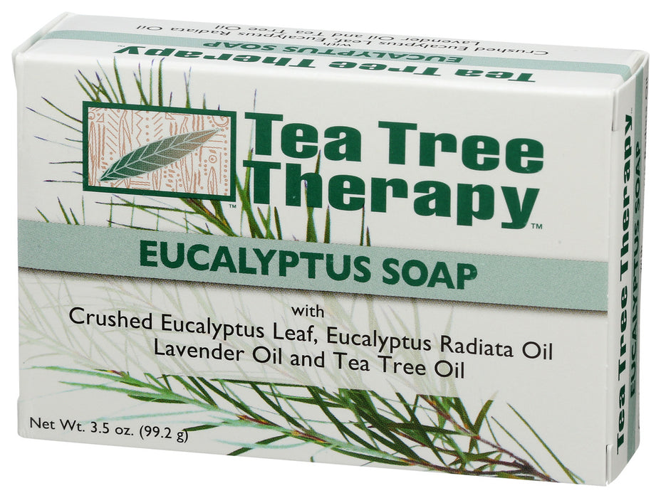 Tea Tree Therapy Eucalyptus Soap With Lavender Oil 3.5 Oz