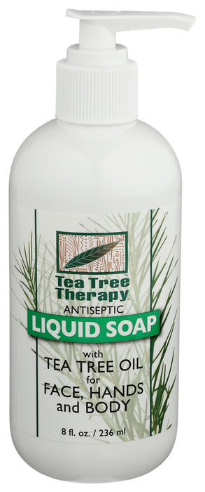 Tea Tree Therapy  Antiseptic Liquid Soap With Tea Tree Oil 8 Oz