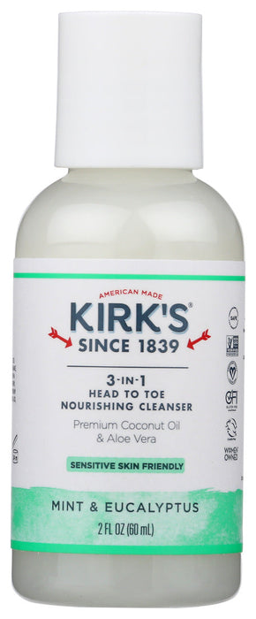 Kirk`S  1 Nourishing Mint And Eucalyptus Soap  1 Each  2 Oz