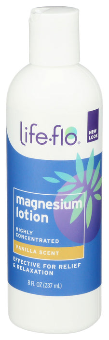 Life-Flo Health Products  Magnesium Lotion Vanilla  1 Each  8 Oz