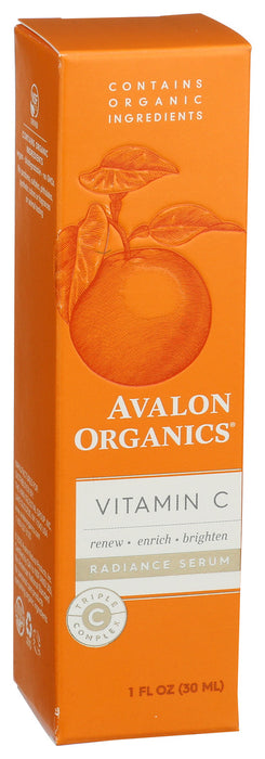 Avalon Organics Vitamin C Radiance Serum 1 Each 1 Oz