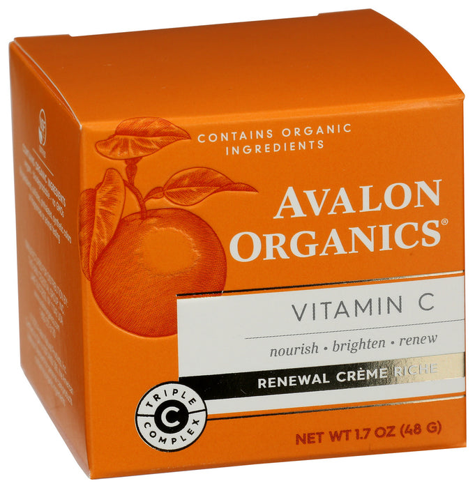 Avalon Organics Vitamin C Renewal Creme Riche 1 Each 1.7 Oz