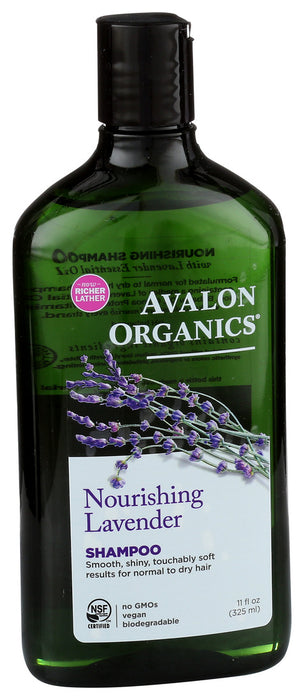 Avalon Organics  Nourishing Shampoo Lavender  1 Each  11 Oz