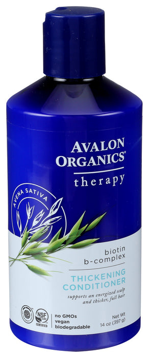 Avalon Organics  Thickening Conditioner Biotin B Complex Therapy  1 Each  14 Oz