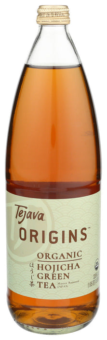 Tejava  Origins Organic Hojicha Green Tea  33.8 Fl Oz