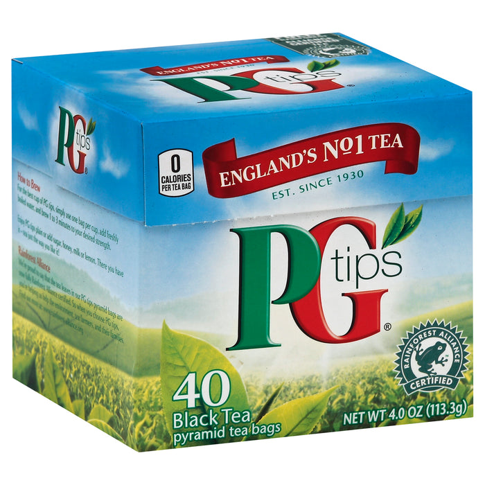 Pg Tips  Black Tea Pyramid Tea Bags   40 Ct