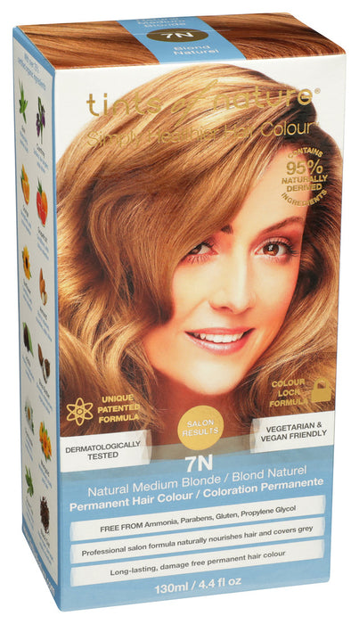 Tints Of Nature  7N Natural Medium Blonde Hair Color  1 Each  4.4 Oz