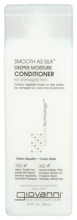 Giovanni  Conditioner Smooth As Silk Deeper Moisture  1 Each  8.5 Oz