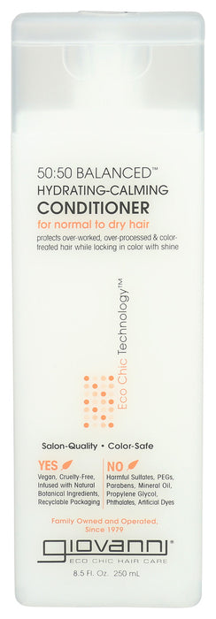 Giovanni  Conditioner 50:50 Balanced Hydrating Calming  1 Each  8.5 Oz