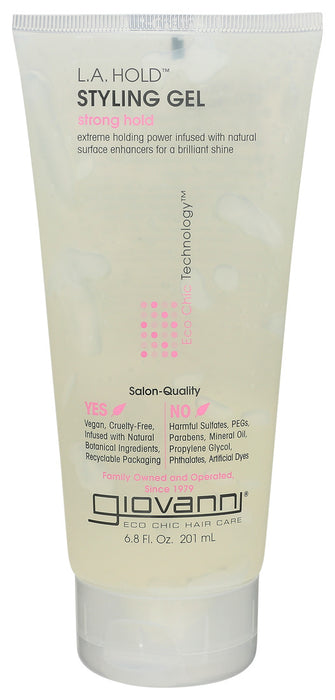 Giovanni  L.A. Hold Styling Gel Strong Hold  1 Each  6.8 Oz