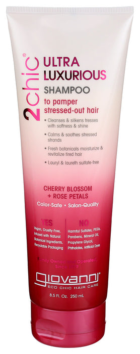 Giovanni  2Chic Shampoo Cherry Blossom And Rose Petals  1 Each  8.5 Oz