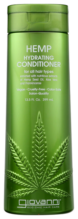 Giovanni  Hemp Conditioner Hydrating  1 Each  13.5 Oz