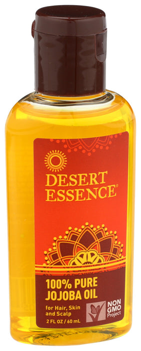 Desert Essence  100% Pure Jojoba Oil  1 Each  2 Oz