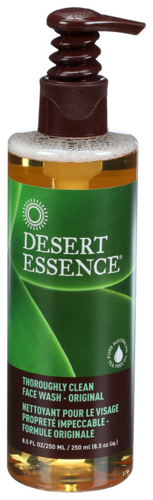 Desert Essence  Thoroughly Clean Face Wash Original  1 Each  8.5 Oz