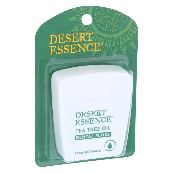 Desert Essence  Dental Floss Tea Tree Oil  50 Yd