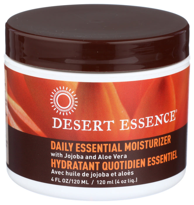 Desert Essence  Facial Mositurizer Daily Essential  1 Each  4 Oz