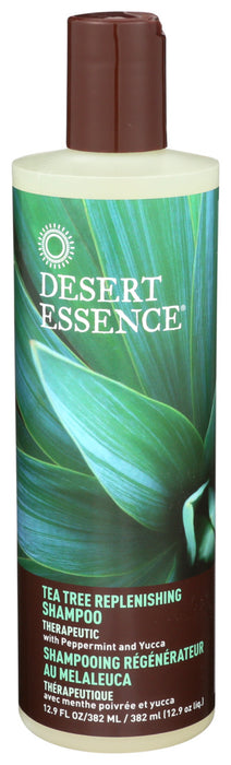 Desert Essence  Tea Tree Replenishing Shampoo  1 Each  12.9 Fl Oz.