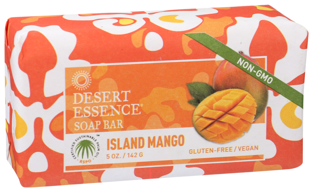 Desert Essence Bar Soap Island Mango 1 Each 5 Oz