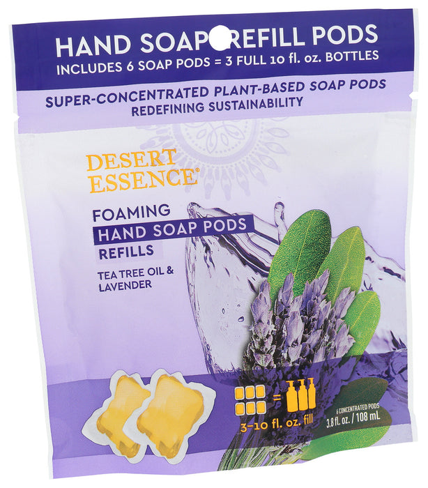 Desert Essence  Hand Wash Refill Lavender  1 Each  3.8 Oz