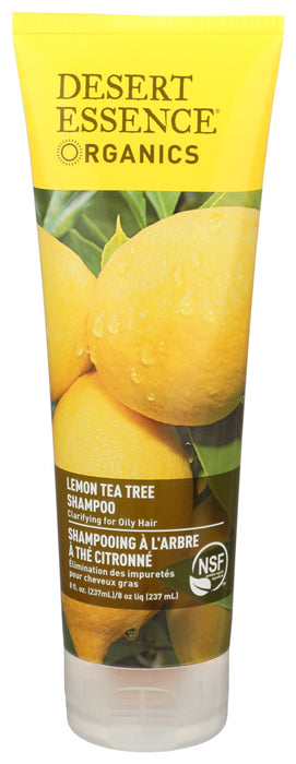 Desert Essence  Lemon Tea Tree Shampoo   1 Each  8 Fl Oz.