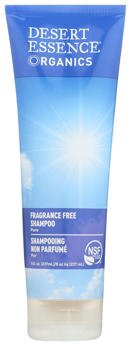 Desert Essence  Pure Shampoo Fragrance Free  1 Each  8 Oz