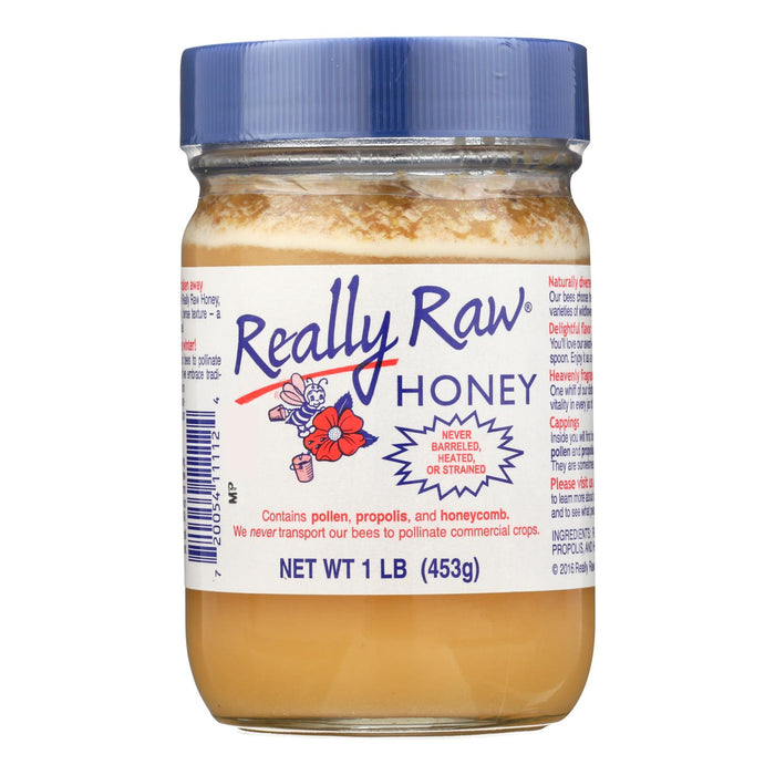 Really Raw Honey  Honey  Unheated And Unstrained  1 Each  16 Oz