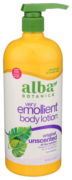 Alba Botanica Very Emollient Body Lotion Unscented 1 Each 32 Oz