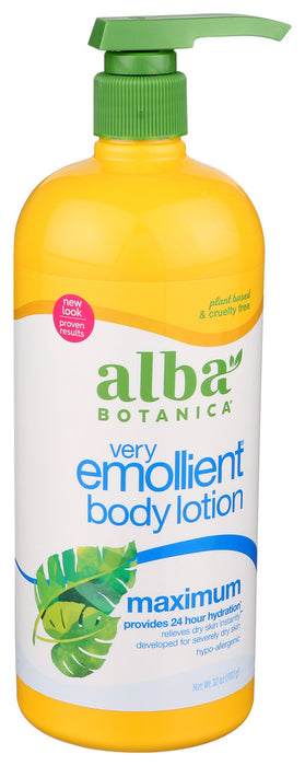 Alba Botanica Very Emollient Body Lotion Maximum 1 Each 32 Oz