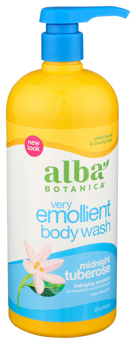 Alba Botanica Very Emollient Midnight Tuberose Body Wash 1 Each 32 Oz