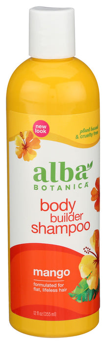 Alba Botanica  Body Builder Mango Hawaiian Shampoo  1 Each  12 Oz