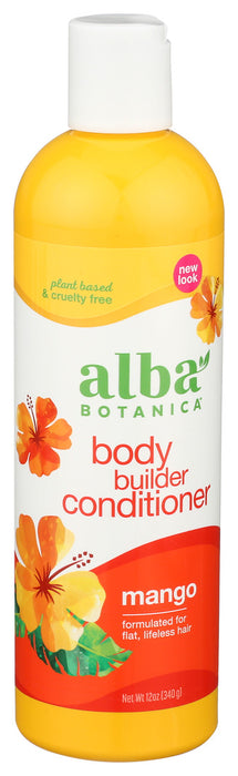 Alba Botanica  Hawaiian Body Builder Conditioner Mango Moisturizing  1 Each  12 Oz