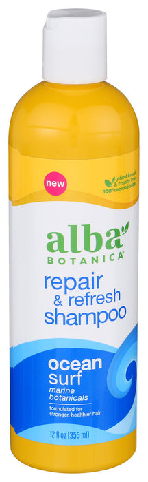 Alba Botanica  Repair And Refresh Shampoo Ocean Surf Marine  1 Each  12 Oz