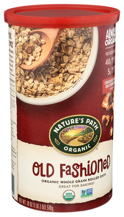 Nature'S Path  Organic Oats Old Fashioned   18 Oz