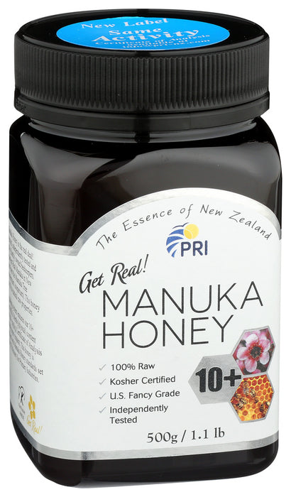 Pacific Resources International  Manuka Honey 10+  1 Each  1.1 Lb