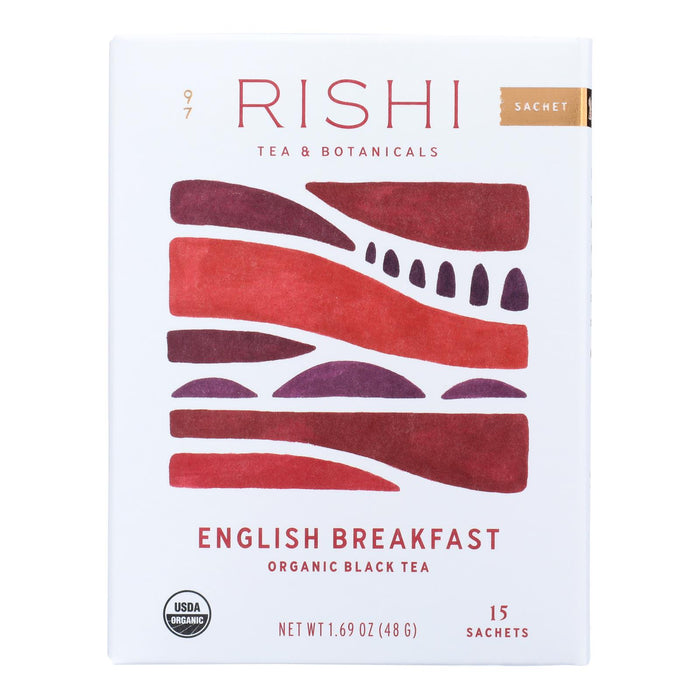 Rishi Tea And Botanicals  Organic Tea English Breakfast  15 Bag