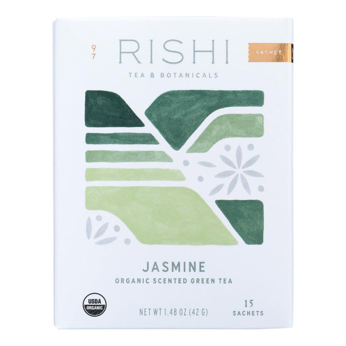 Rishi Tea And Botanicals  Organic Green Tea Jasmine  15 Bag