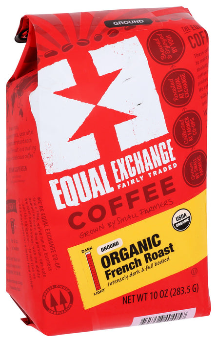 Equal Exchange  Organic Drip Coffee French Roast   10 oz