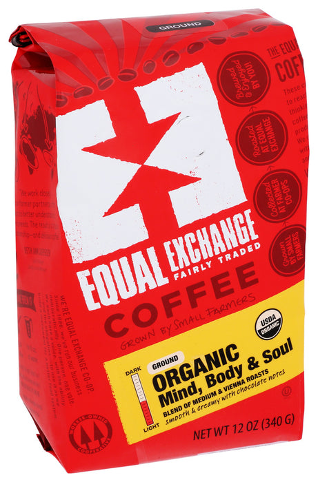 Equal Exchange  Organic Drip Coffee Mind Body And Soul   12 oz