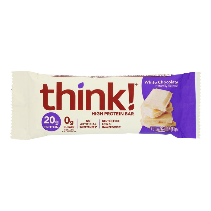 Think High Protein Bar White Chocolate   2.1 Oz