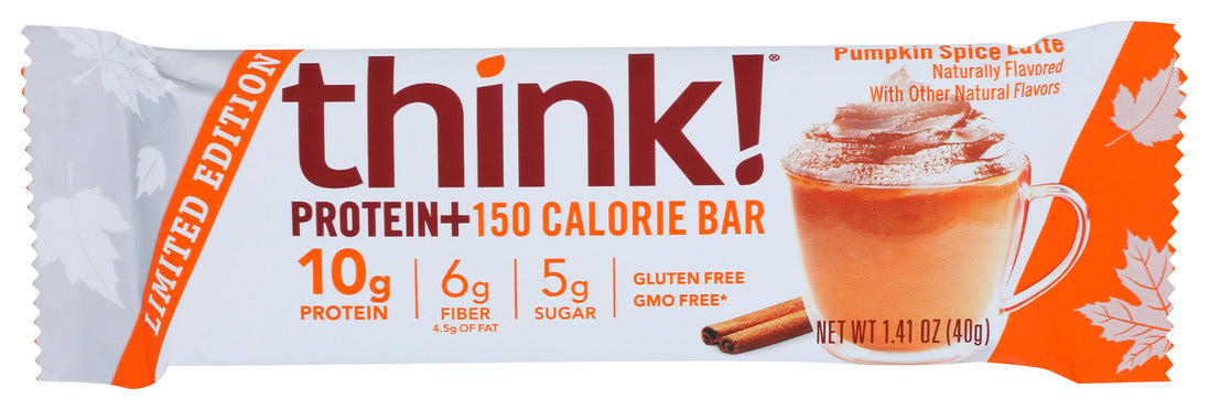 Think!  Thinkthin Pumpkin Spice Lean Protein And Fiber Bar   1.41 Oz