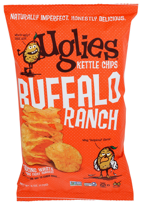 Uglies  Potato Chips Buffalo Ranch  6 Oz