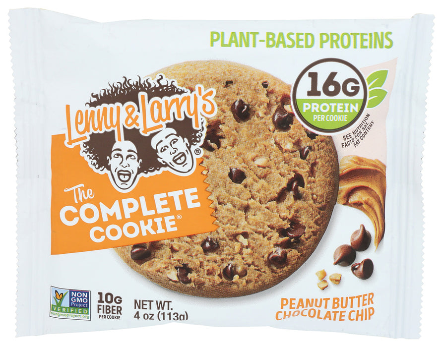 Lenny & Larry'S   Peanut Butter Chocolate Chip Cookie  4 Oz