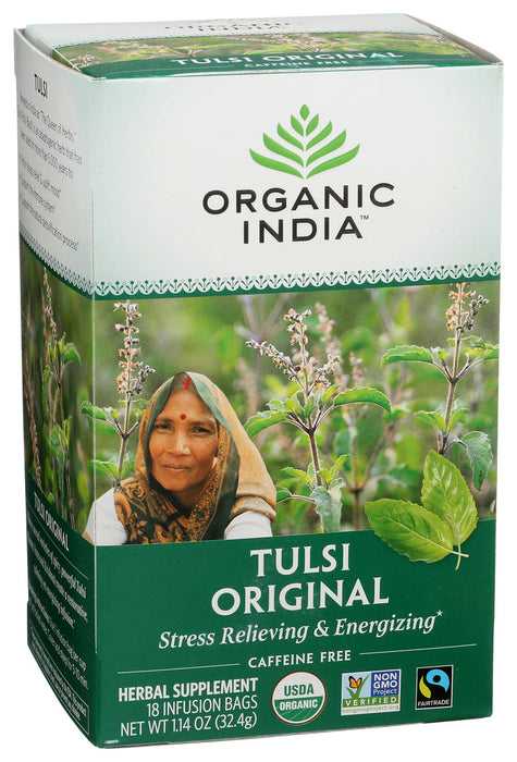 Organic India Tulsi Tea Original 18 Tea Bags