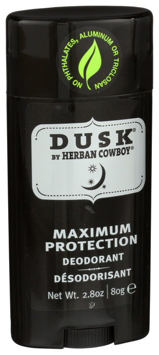 Herban Cowboy  Deodorant Dusk Maximum Protection  1 Each  2.8 Oz