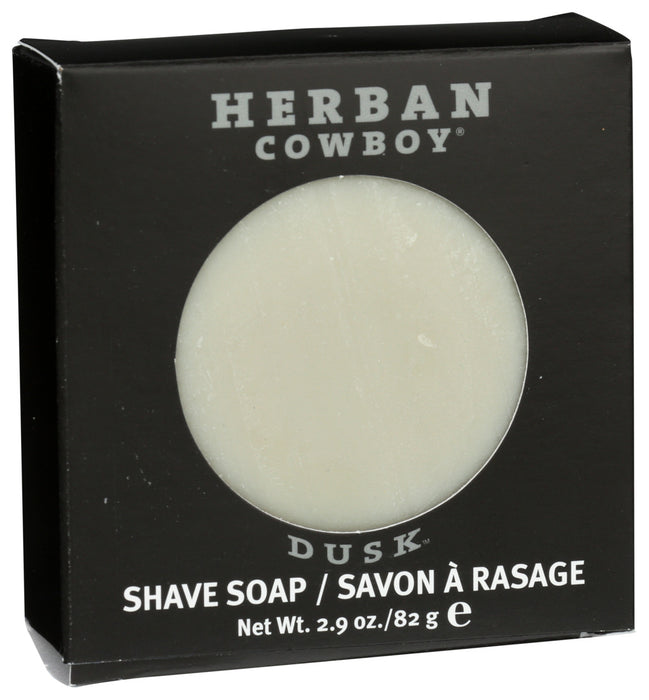 Herban Cowboy  Natural Grooming Shaving Soap Dusk 1 Each 2.9 Oz