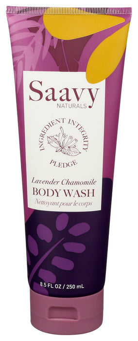 Saavy Naturals  Lavender Chamomile Body Wash  1 Each  8.5 Oz