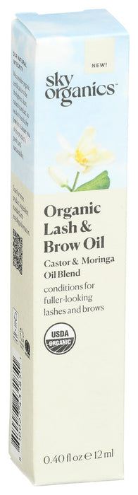 Sky Organics Lash & Brow Oil 1 Each 0.4 Fl